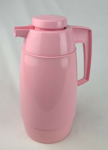 RARE Vintage Valira Pink Coffee Carafe Pitcher Retro MCM Mid-Century Spain Jug