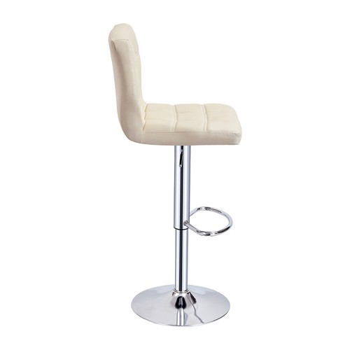 1/2pcs Faux Leather Bar Stools Breakfast Kitchen Chair Chrome Swivel Bar Stool - Picture 20 of 179