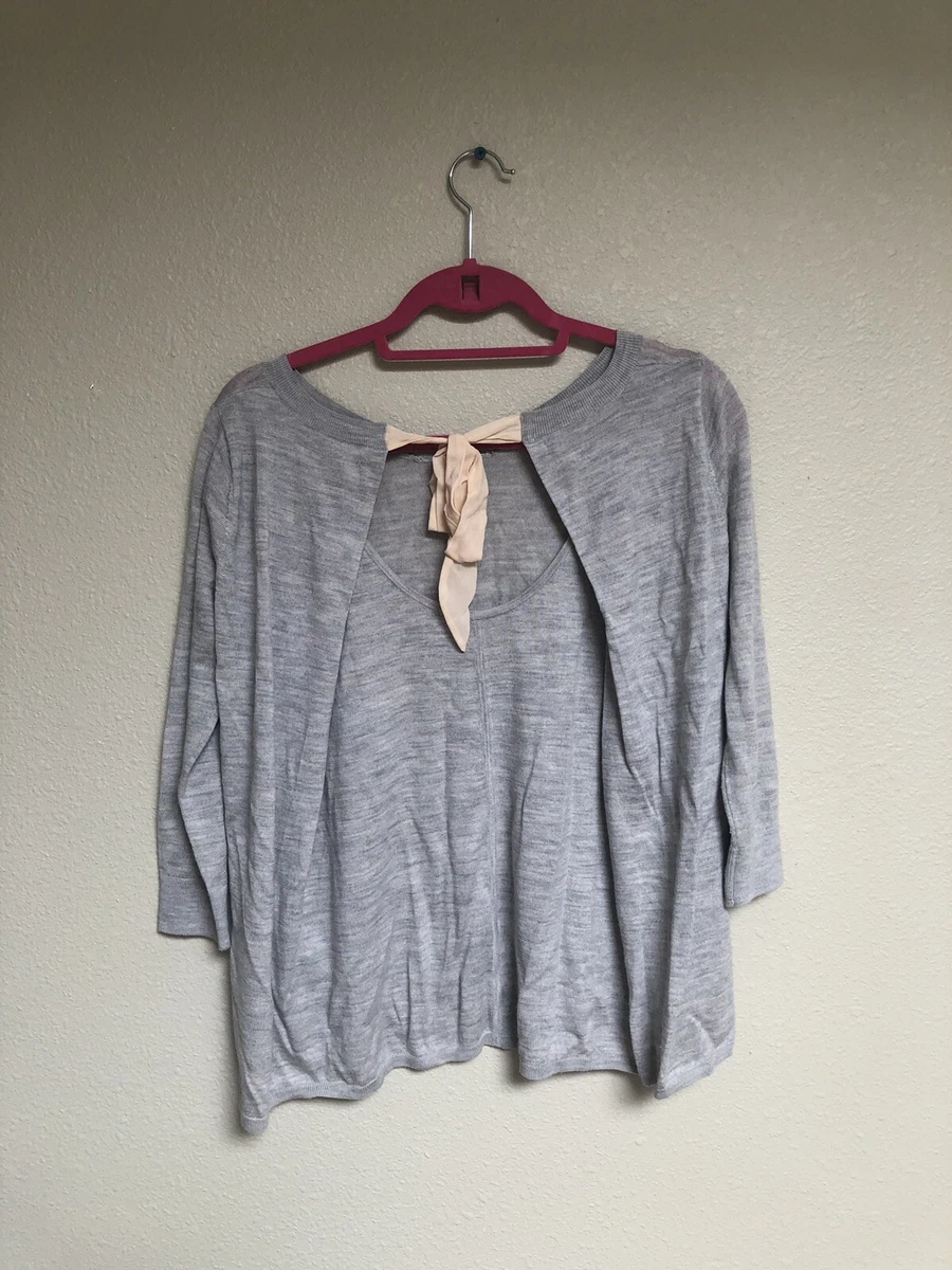 Bow tie back shop sweater