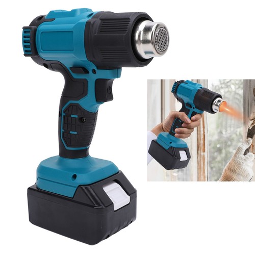 Cordless Heat Gun Rechargeable Battery Powered Hot Air Gun For Crafting Crafts - Picture 5 of 30