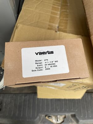 #ad #ad Vaertis LP4 Dry Pressure Transducer 24vac dc 0 10vdc Signal 0 1” Range $100.00