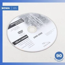 2007 Jaguar X150 XK Navigation System Disc DVD USA Canada 6W8310E898BE OEM