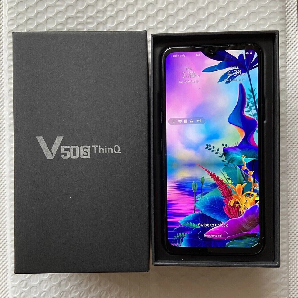 LG V50S ThinQ 5G LM-V510N 256GB + 8GB Black 4G 5G Unlocked SmartPhone - Image 4 of 4