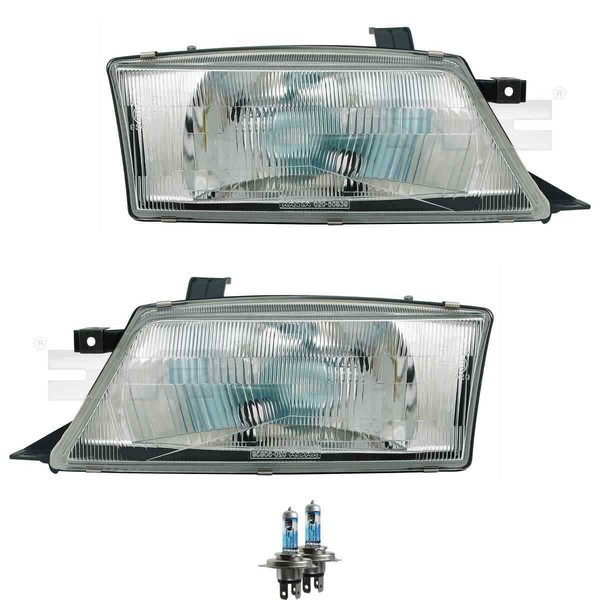 Scheinwerfer Set Rechts & Links H4 FüR Suzuki Baleno SchräGheck Eg Inkl. Lampen-image