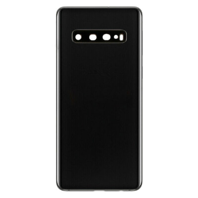 Battery Back Housing Glass Cover W/Camera Lens For Samsung Galaxy S10 SM-G973W