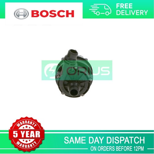 Fits Fiat Doblo Jeep Renegade 1.6 CRD D 2.2 Bosch Auxiliary Water Pump 52152074 - Picture 3 of 10