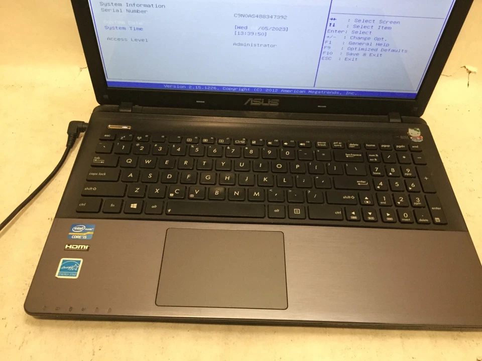 ASUS K55A / Intel Core i5-3210M @ 2.50GHz / (MISSING PARTS!) -MR - Image 2 of 4