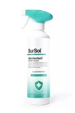 SurSol™ Antibacterial Disinfectant Surface Spray – 500ml kills 99.9% of bacteria