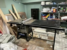 Delta 36-5152T2 Contractor Table Saw with 52" Rip Capacity and Cast Extension Wi