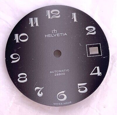 NOS New Helvetia automatic 28800 Esfera Dial Quadrante 28,5mm | eBay