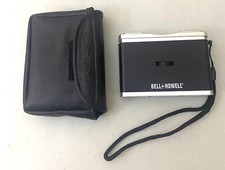 Bell  Howell Silver Black Portable 5X25 Fully Optical Glass Lens With Pouch