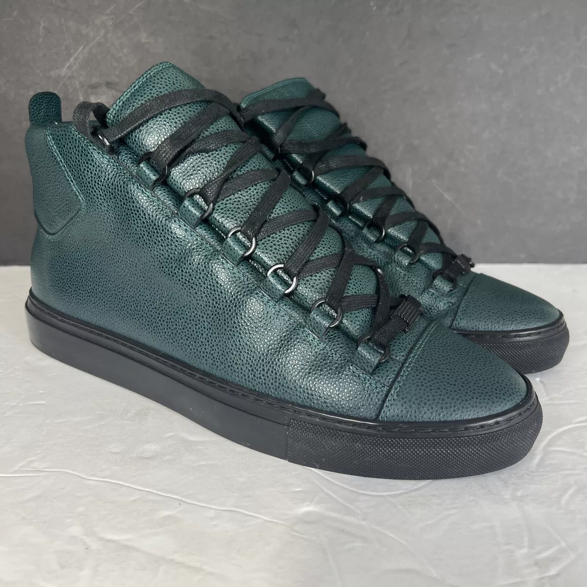 Balenciaga  Shoes  Balenciaga Arena Green Hightop Size 7  Poshmark