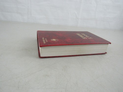 The Holy Bible • Placed by The Gideons • 1978 Edition • Hard Cover • Vintage Red - Picture 11 of 12