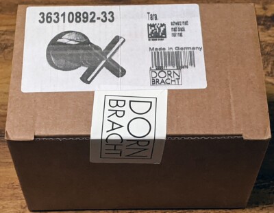 Dornbracht Tara 36310892-33 Wall Mount Volume Control Valve Trim Matte Black