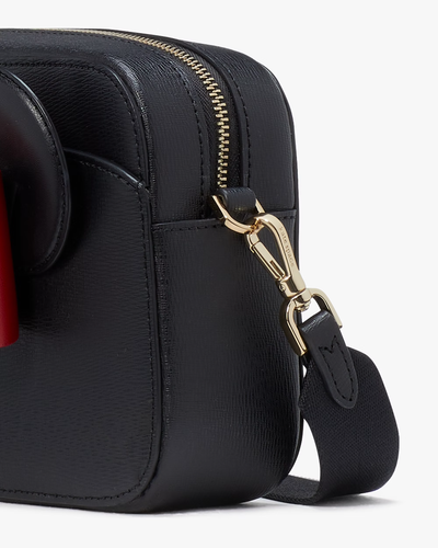 Kate Spade Disney Crossbody Bag Minnie Mouse KH621 Black Purse NWT Red Bow F - Picture 9 of 19