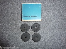 1955-56-57 Chevy Nos Front Engine Mounting Cushions Gm Part 3714357 Set Qty 4