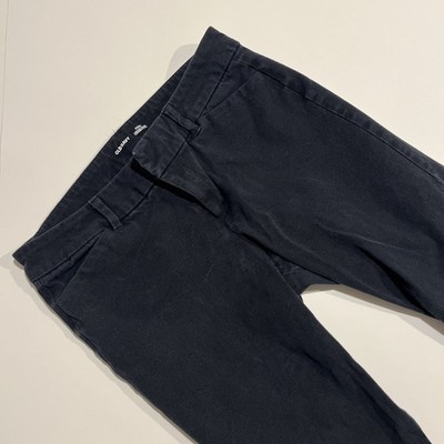 Old Navy Pixie Never-Fade Ankle Pants Women's Size 4 Black Skinny Stretch Work