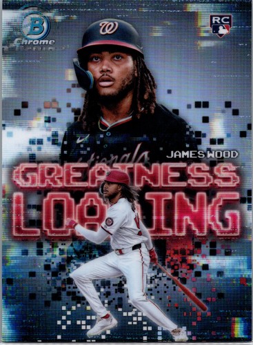 James Wood #GL-20 2025 Bowman Greatness Loading card