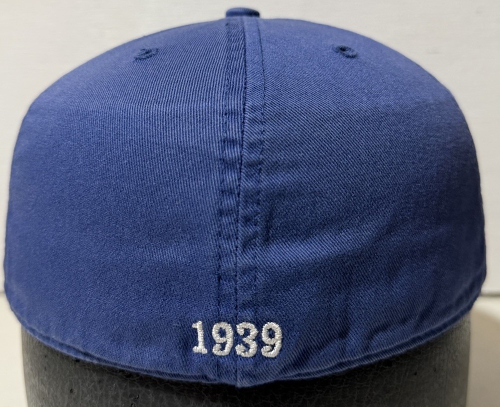 Vintage Twins Enterprise The Franchise Brooklyn Dodgers Fitted Hat Blue Medium