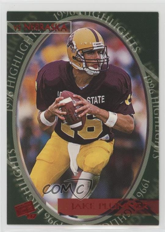 1997 Press Pass Highlights Red Zone Jake Plummer #42 Rookie RC 19zg