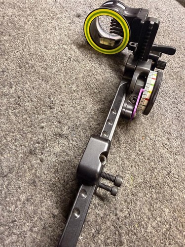 NICE Spot Hogg Fast Eddie XL 5 pin Bow Sight .019 dovetail Bridge Lock