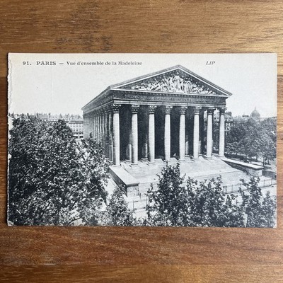 Postkarte Cpa - Paris - Gesamtansicht der Madeleine / B68
