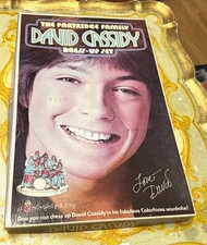 OLD VINTAGE 1972 DAVID CASSIDY PARTRIDGE FAMILY TV SHOW COLORFORMS TOY #587 NICE