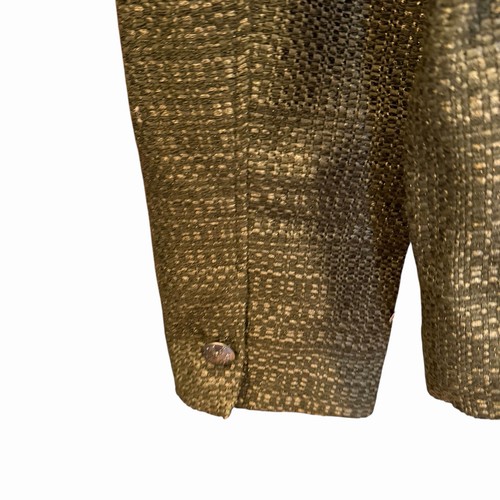 Coldwater Creek Blazer Damen 12 Grün Tweed Arbeit Büro Freizeit Jacke Schößchen - Bild 10 von 15
