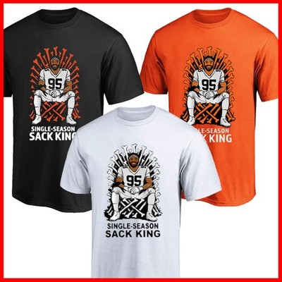 HOT 2026 Myles Garrett Single Season Sack Record Shirt, King Myles Garrett
