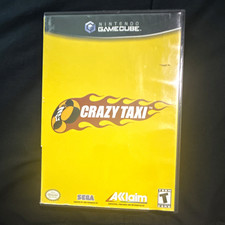 Crazy Taxi Nintendo GameCube Game CIB - Case Manual T Rated NTSC-U/C