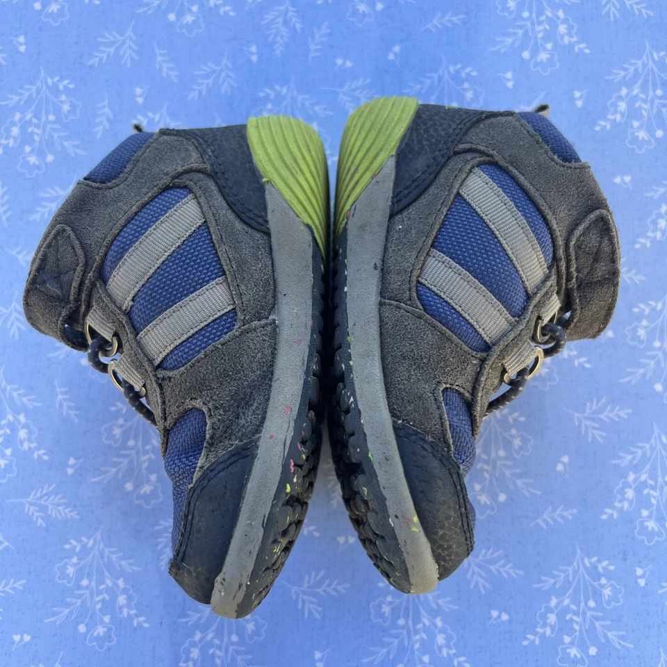 Merrell Botas Niños Niño 4W Niños Bare Steps Ridge Jr Botas de Senderista Zapatos Azules Foto 2 de 4