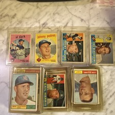 Topps Baseball Card Lot Al Dark Johnny Podres Rocky Nelson Moe Thacker 56 Cards