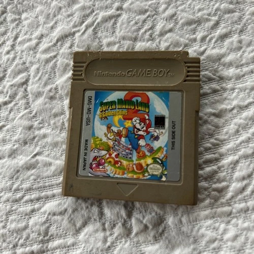 Super Mario Land 2: 6 Golden Coins Nintendo Gameboy 1982 Cartridge Only