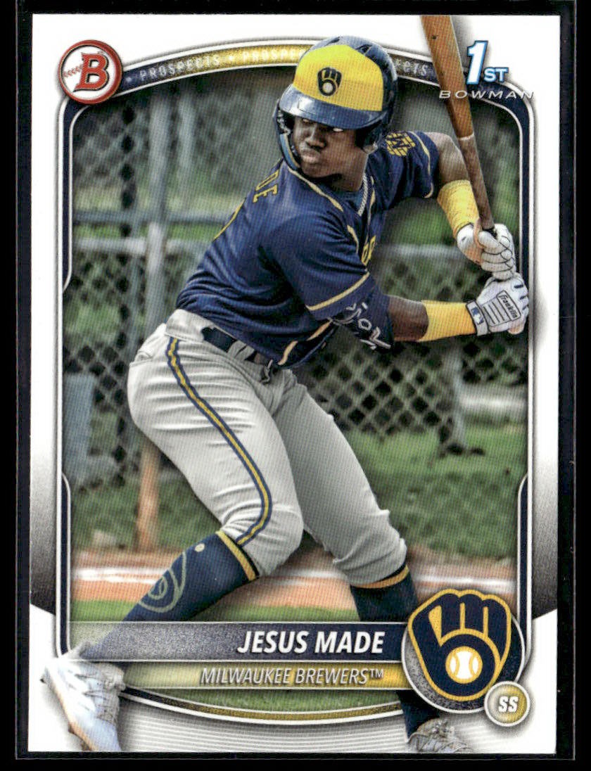 2025 Bowman Bowman Prospects Jesus Made #BP-66 NM First 1st
