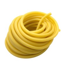 Latex Rubber Tubing, 3/16" ID x 1/4" OD 10 Feet Hose Tubing Resistant Aging f...
