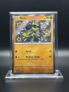 Riolu 173/091 Shiny Rare Paldean Fates