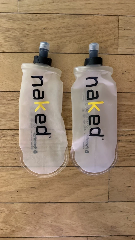 Chaleco para Correr Naked Alta Capacidad con 2 frascos de agua - Hombre Talla 9 (42 en pecho) Foto 4 de 4