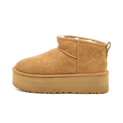 UGG Damen Classic Ultra Mini Stiefelette Kultmarke Plateau-Stiefeletten EU 39