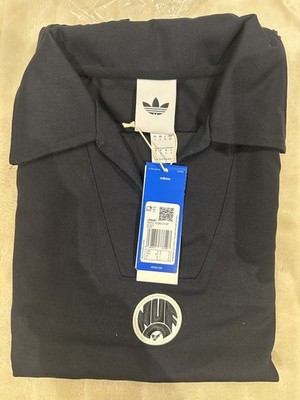 Adidas Newcastle United Terrace Icons Drill Top 25/26 schwarz neu mit Etikett Größe Small