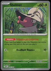 Shelmet (Master Ball Pattern) 008/086 White Flare