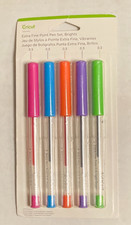 Cricut Extra Fine Point Pen Set of 5 Brights 0.3 for Maker, Explore One  Air 2