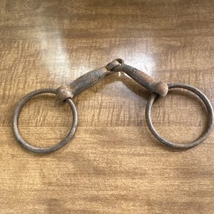 Metal Loose Ring Snaffle Horse Bit, Approx. 11 in Overall Length