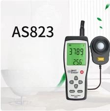 LCD UV Meter Radiometer Handheld Illuminometer for Led Garden Grow Lights Aquar