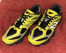 NEW BALANCE Men's 9060 'Tea Tree' Neon Yellow Sneakers Shoes Sz 13 D, U9060NRG