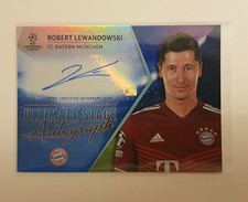 Topps Robert Lewandowski Auto Ultimate Stage ...