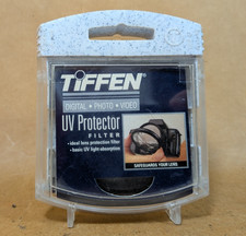 Tiffen 62mm UV Protector Filter with Case