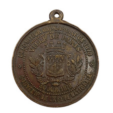 C9/1/2025 (REF33353) Médaille EXPOSITION UNIVERSELLE 1878 French Medal