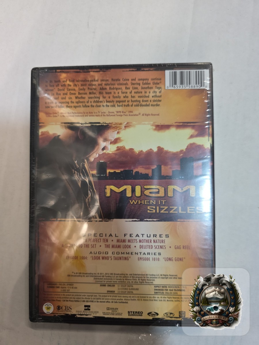 CSI: Miami (The Final Season) [DVD] 65935588900| eBay