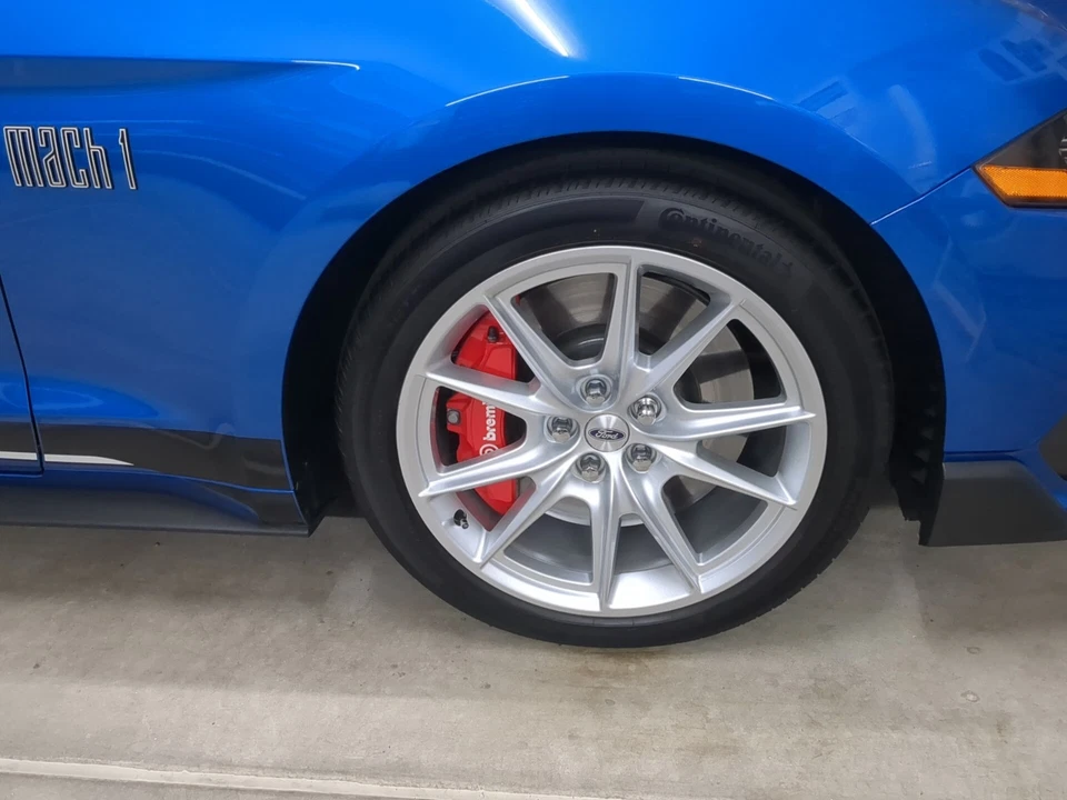  19 " MUSTANG GT PREMIUM OEM FACTORY 2024  Silver Stealth  WHEELS RIMS - Image 4 of 4