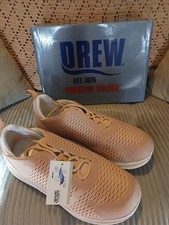 Drew Mens Athletic Sneakers - Light Tan, Size...